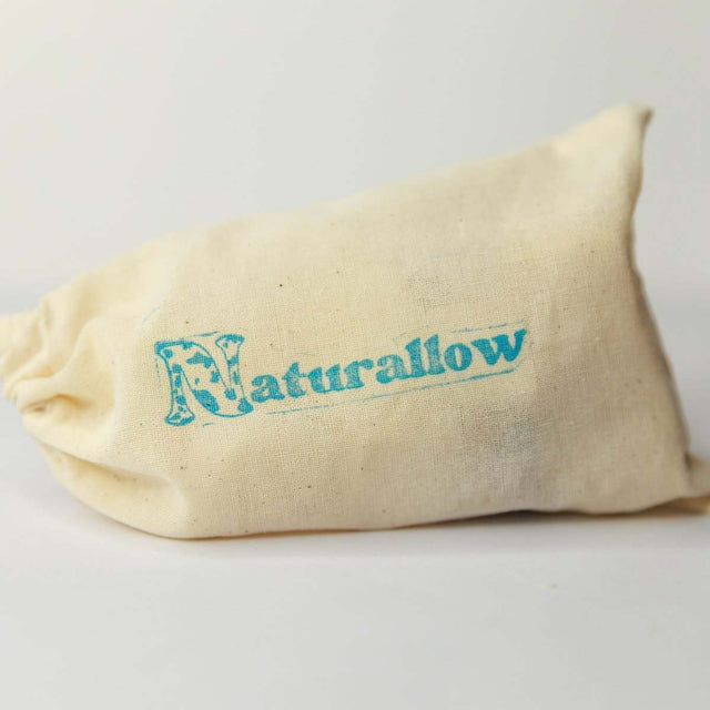 Naturallow's Soap Sample Sack against a white background